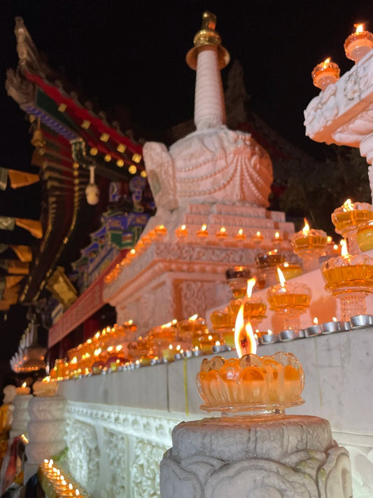 Meditation Supplies | Unlocking the Mystery of Butter Lamp Blessings