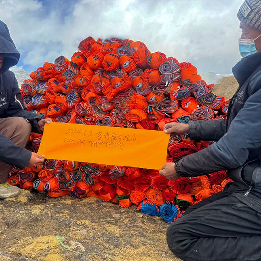 Send Videos & Photos - Prayer Flags Custom Blessing