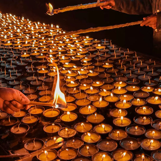 Send Videos & Photos - Sacred Butter Lamp Blessing